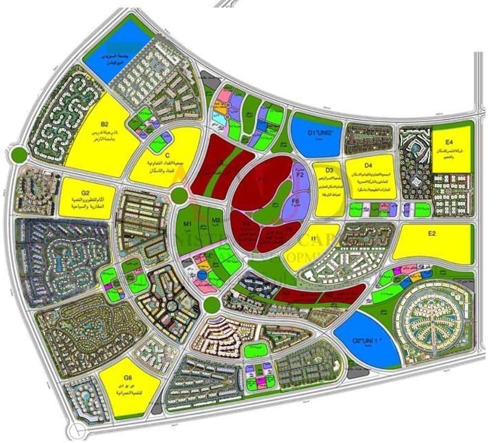 بالتفصيل خريطة العاصمة الادارية الجديدة وما هو مخطط العاصمة